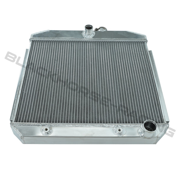 Aluminum 3 Row Core Light Cooling Radiator For 1955-1957 Chevy Block V8 Bel Air