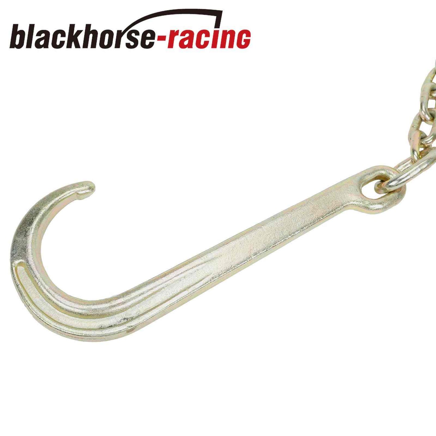 
                  
                    5/16" x 6' Long Shank 15" J Hook Tow Chain w/ RTJ Cluster & Grab Hook 2 Pack
                  
                