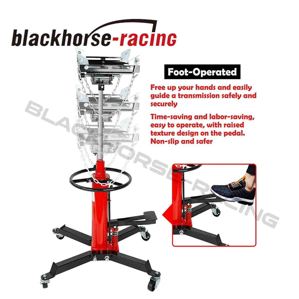 New 1100lbs transmission jack 2 Stage Hydraulic w/ 360° for Engine Lift USA