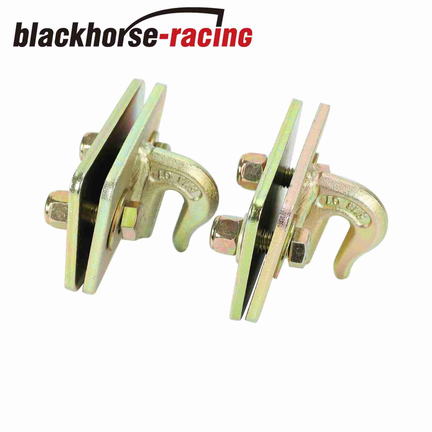 
                  
                    2X 5/16 Inch Bolt On Grab Hooks Mount G70 steel w/ Backer Plate Include Hardware
                  
                