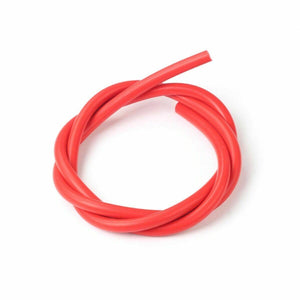 1 Foot ID: 1/4" / 6mm Silicone Vacuum Hose Tube High Performance Red "By Foot" - www.blackhorse-racing.com