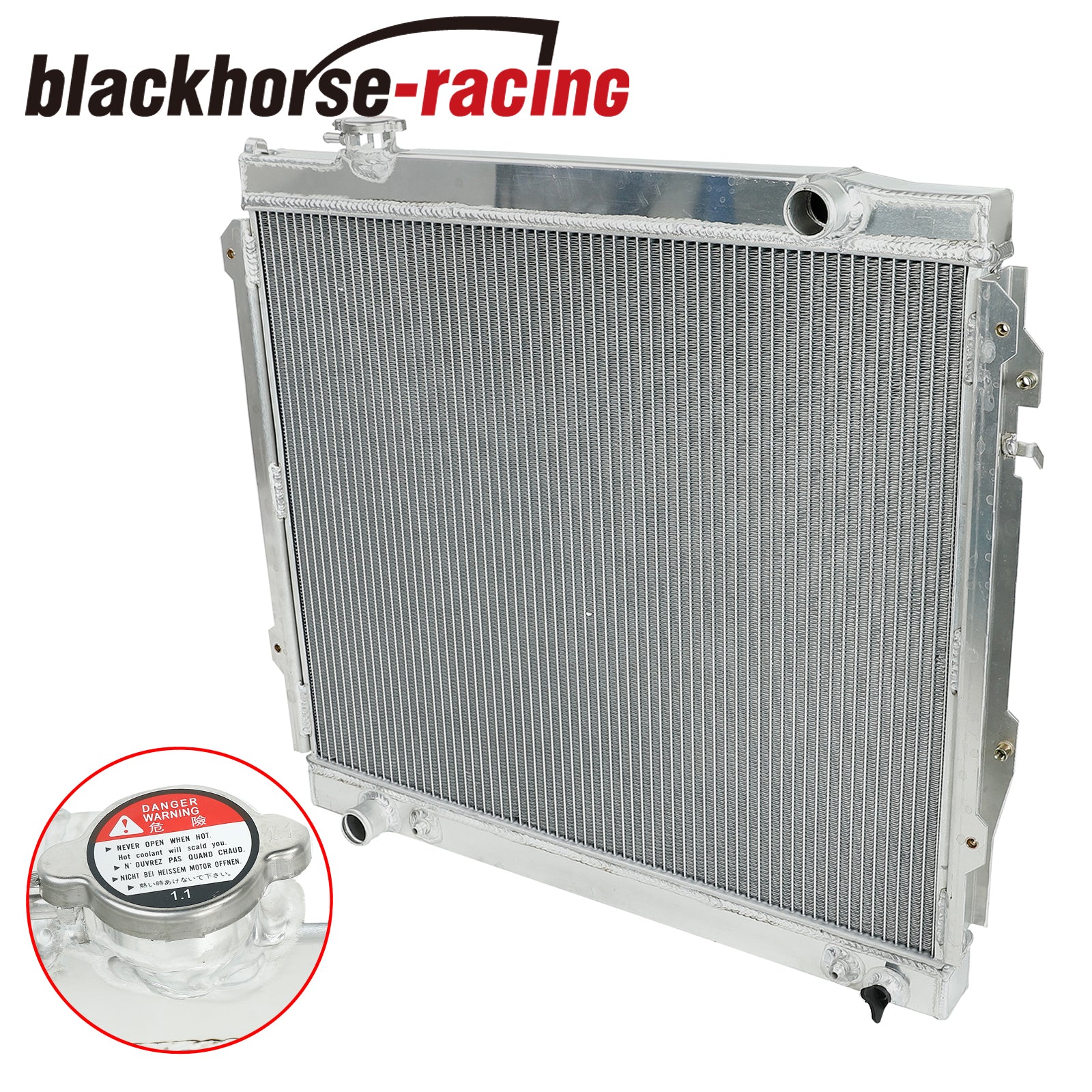 For 1995-2004 Toyota Tacoma 2.7L 3.4L Pickup 2Row Full Aluminum Cooling Radiator