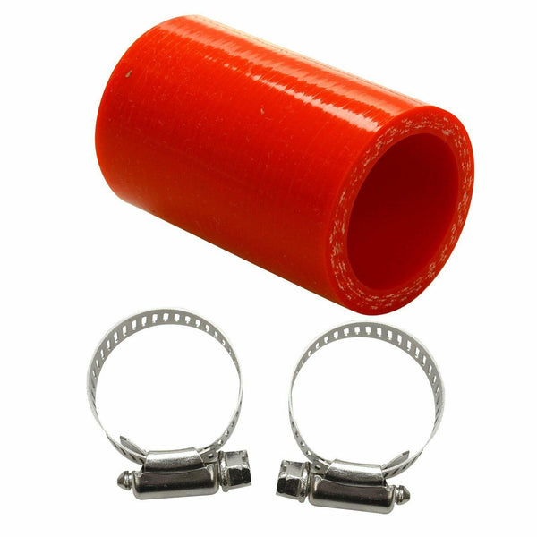 for YAMAHA BLASTER HIGH TEMP SILICONE EXHAUST CLAMP YFS 200 1" ID RED - www.blackhorse-racing.com