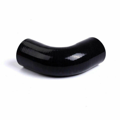 1.5" 4-PLY 90 ELBOW TURBO/INTERCOOLER/HOSE HIGH TEMP SILICONE COUPLER BLACK 38MM - www.blackhorse-racing.com
