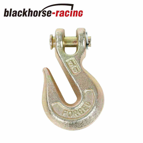 (8) G70 3/8"Clevis Grab Hooks f Wrecker Tow Chain Flatbed Truck Trailer Tie Down