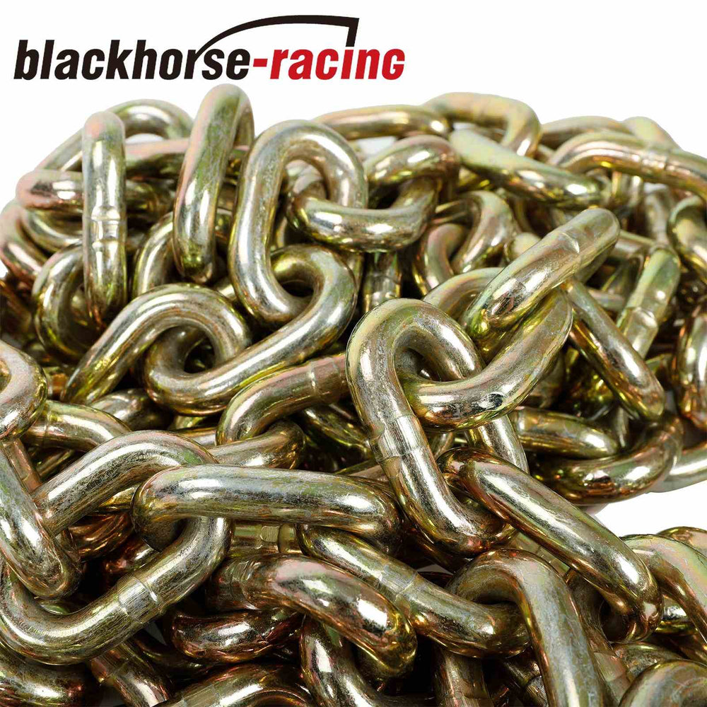 
                  
                    4PCS G70 Truck Tie Down Binder Chain 1/2" X 20' Transport Tow Chain w/ Grab Hook
                  
                