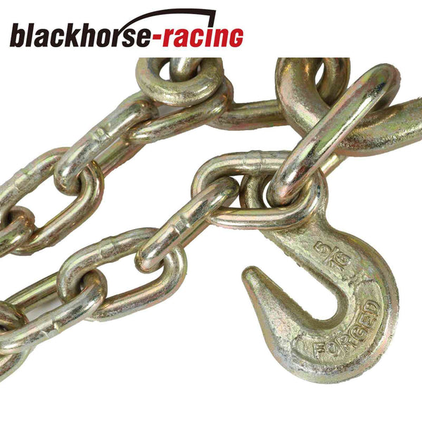 2Pack G70 V-Chain Bridle w/RTJ Cluster Hook Grab Hooks 3'Legs Tow Chain 4700 WLL