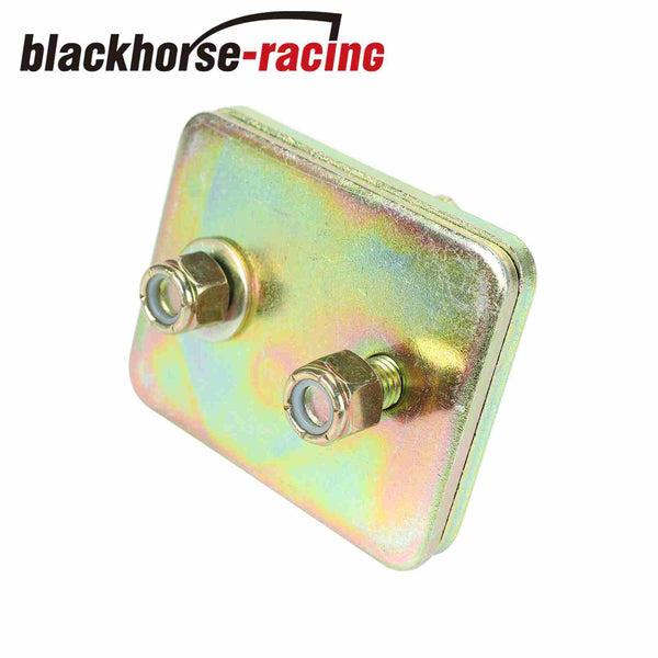2X 5/16 Inch Bolt On Grab Hooks Mount G70 steel w/ Backer Plate Include Hardware