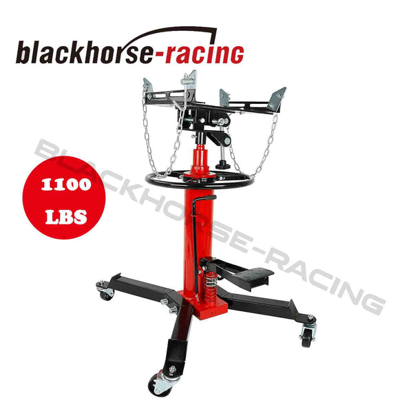 New 1100lbs transmission jack 2 Stage Hydraulic w/ 360° for Engine Lift USA