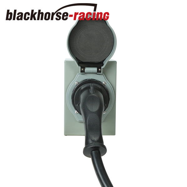3 Prong 30Amp RV Generator Power Inlet Box 3750W NEMA L5-30P Outdoor Receptacle