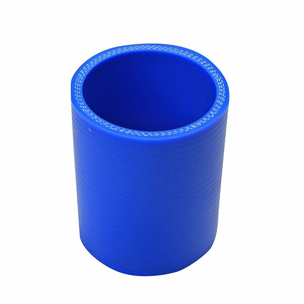 Blue 2.5" / 63mm Straight Turbo/Intake/Intercooler Pipe Silicone Hose Coupler - www.blackhorse-racing.com