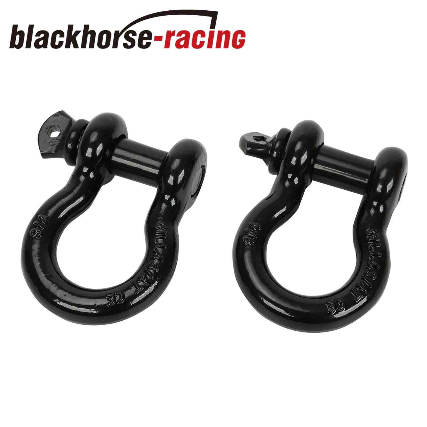 
                  
                    (4) 3/4" D Ring Shackle 57,000 lbs Maximum Break Strength Fits Vehicle Recovery
                  
                