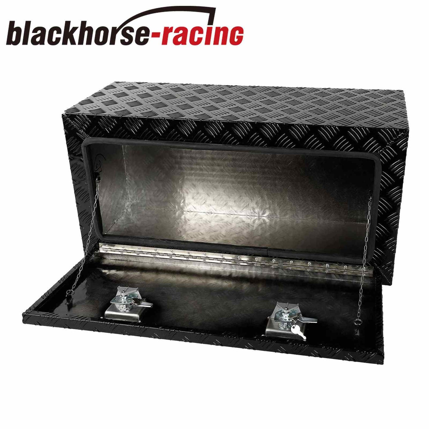 
                  
                    36" Black Aluminum Pickup Truck Trunk Bed Tool Box Trailer Storage + Lock w/ Key
                  
                