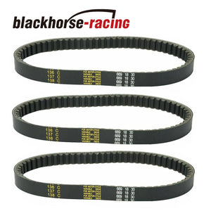 3PCS 669-18-30 Drive Belt for Gy6 49cc 50cc Scooter Moped Go Kart - www.blackhorse-racing.com