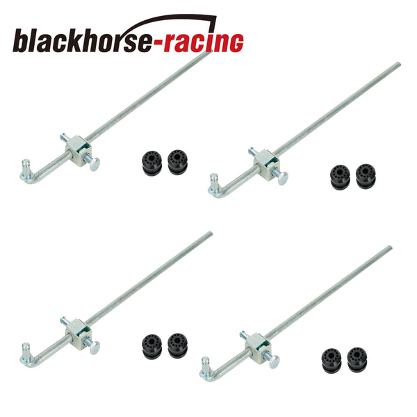 4Pack For 02-05 Dodge Ram Transfer Case Shifter Control Linkage+Grommet Bushings