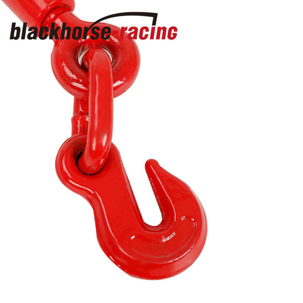 2 PACK G70 Ratchet Chain Load Binder 5/16"-3/8" Tie Down Rigging 5400 LBS WLL