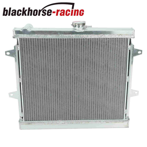 Core Aluminum 3Row Radiator Fit 1984-1995 Toyota Pickup Base 4Runner SR5 L4 2.4L