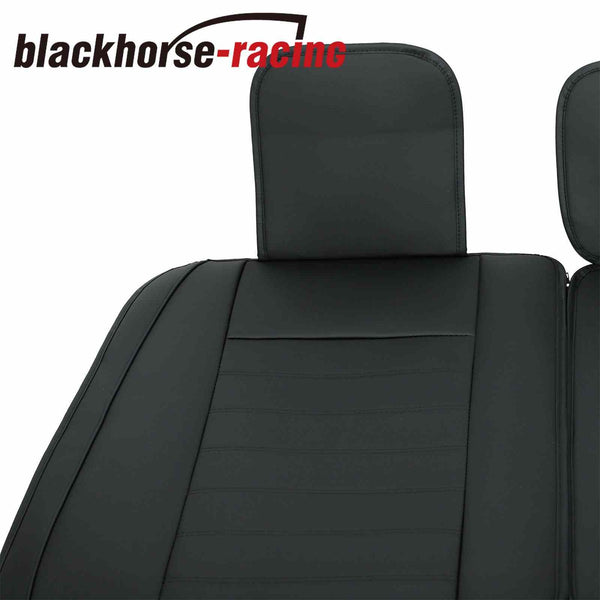 Luxury PU Leather 13PCS Car Seat Cover Front+Rear Cushions Universal Updated Set