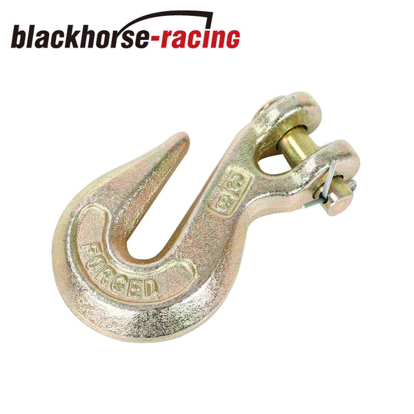 (8) G70 3/8"Clevis Grab Hooks f Wrecker Tow Chain Flatbed Truck Trailer Tie Down