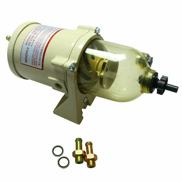 New 500FG 500FH Diesel Marine Boat Fuel Filter / Water Separator With Bolt Ring - www.blackhorse-racing.com