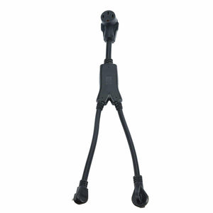 Y-Split RV Power Cord Adapter 50 Amp Female to 15 Amp/30 Amp Male 6AWG 10AWG - www.blackhorse-racing.com