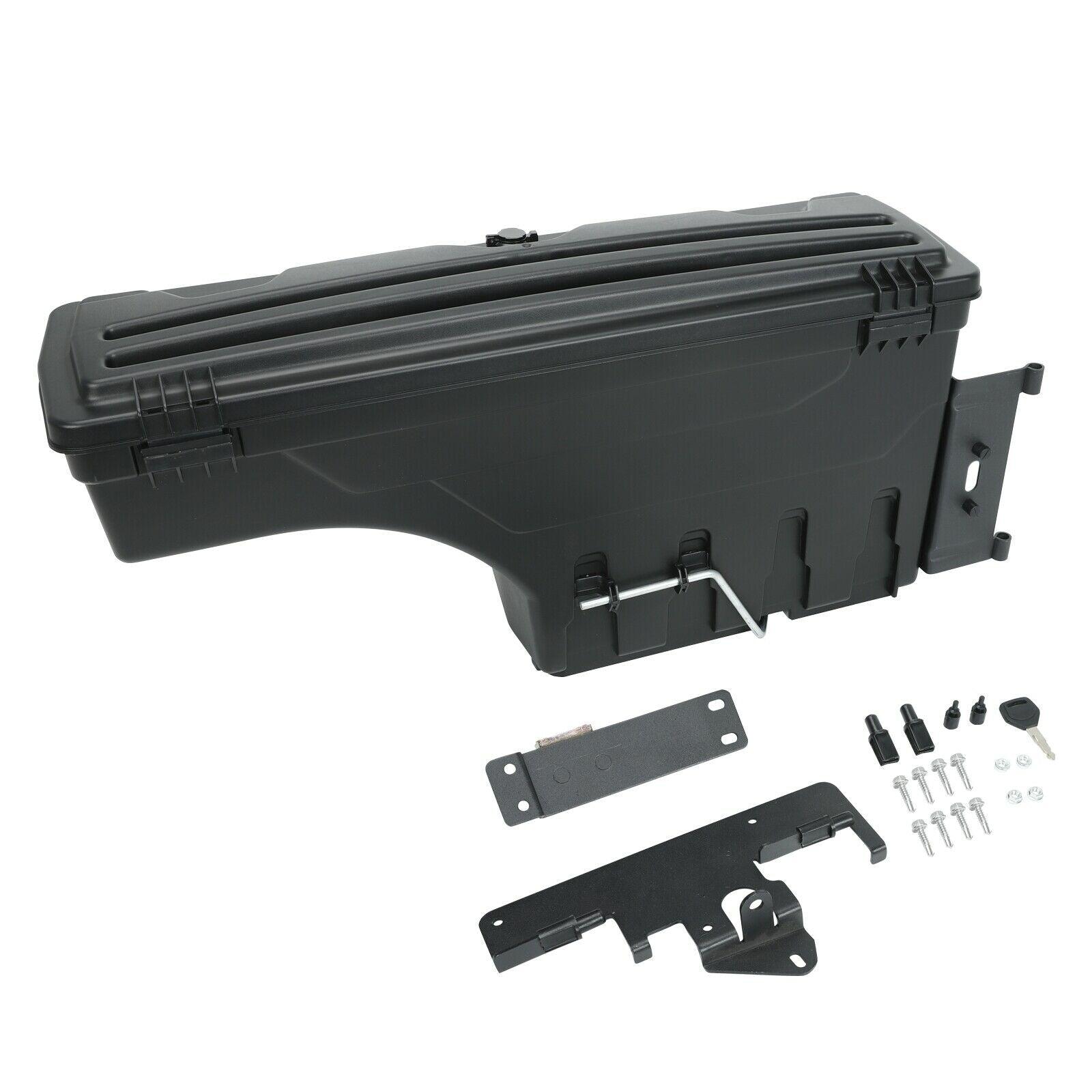 Truck Bed Storage Box Toolbox for Toyota Tacoma 2005-2020 Rear Driver Left Side - www.blackhorse-racing.com