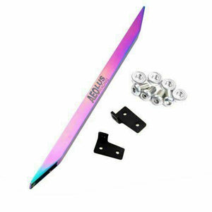 For 88-95 CIVIC EF EG 94-01 Integra CD2 Rear Lower Tie Bar Subframe Brace Chrome - www.blackhorse-racing.com