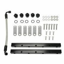 Billet Fuel Rail Kit Fit LS LS1 LS2 LS3 LS6 Aftermarket Intake Manifold Hardware - www.blackhorse-racing.com