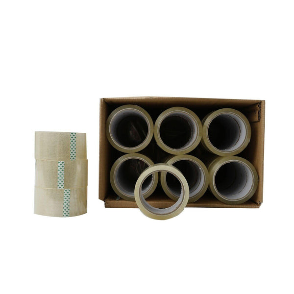 36 Rolls Carton Sealing Clear Packing Tape Box Shipping - 2 mil 2" x 55 Yards - www.blackhorse-racing.com