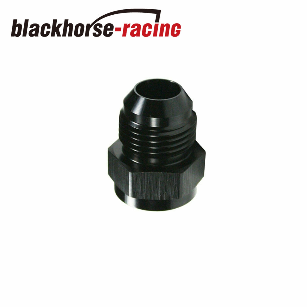 SUPERFASTRACING AN Flare Fitting Reducer -8AN Female To -6AN Male Adapter | Black Anodized Aluminum