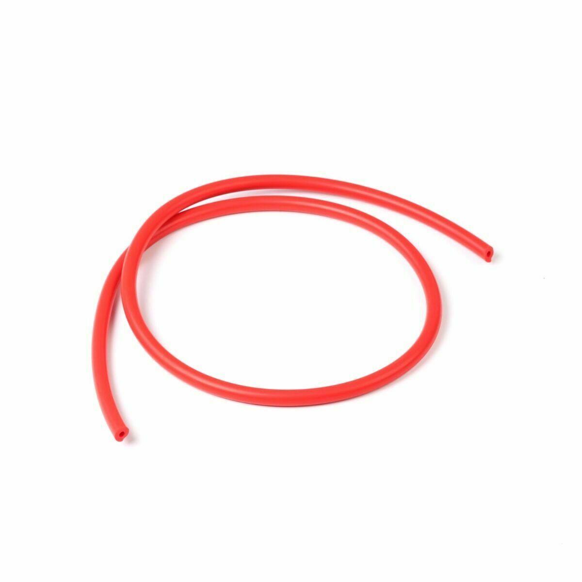 1 Foot ID: 3/8"/ 10mm Silicone Vacuum Hose Tube High Performance Red "By Foot" - www.blackhorse-racing.com