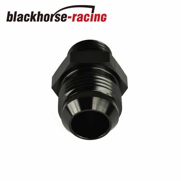 Straight Adapter 10 AN to 3/8 NPT Fitting Black HIGH QUALITY!