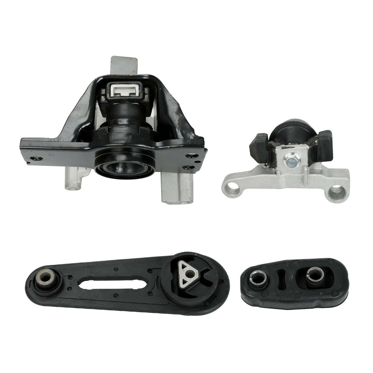 Engine Motor & Transmission Mount Set For 2007-2012 Honda Civic Nissan Sentra - www.blackhorse-racing.com