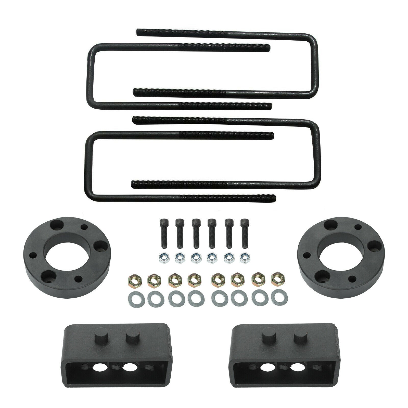 New 3'' Front and 2'' Rear Leveling lift kit Fits For Ford F150 4WD 2004-2014 - www.blackhorse-racing.com