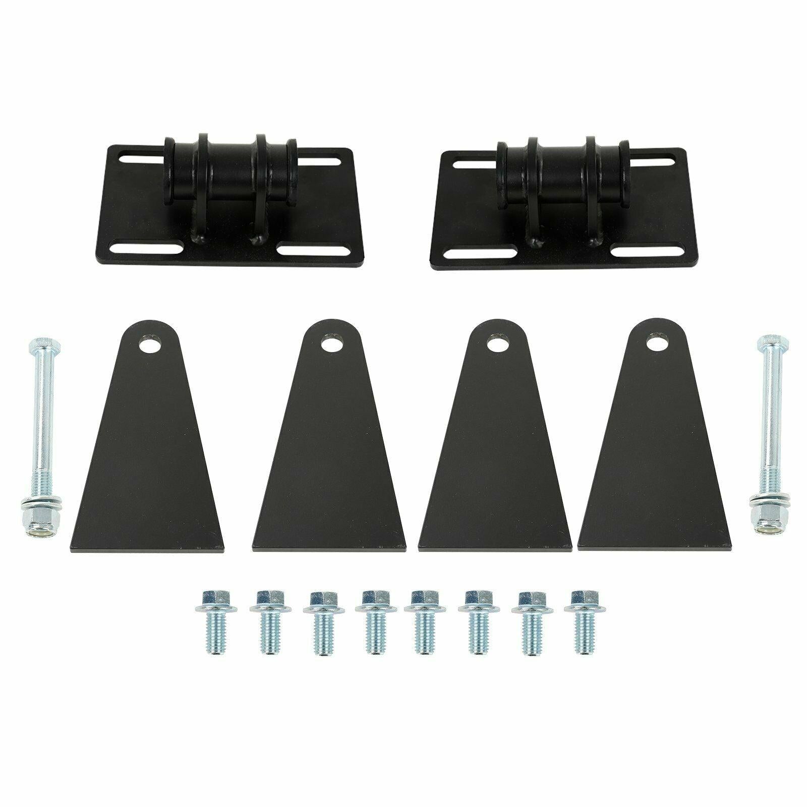 LS Swap Mounts Universal Adjustable Weldable Cut To For LS Swap Conversion 5.3L - www.blackhorse-racing.com