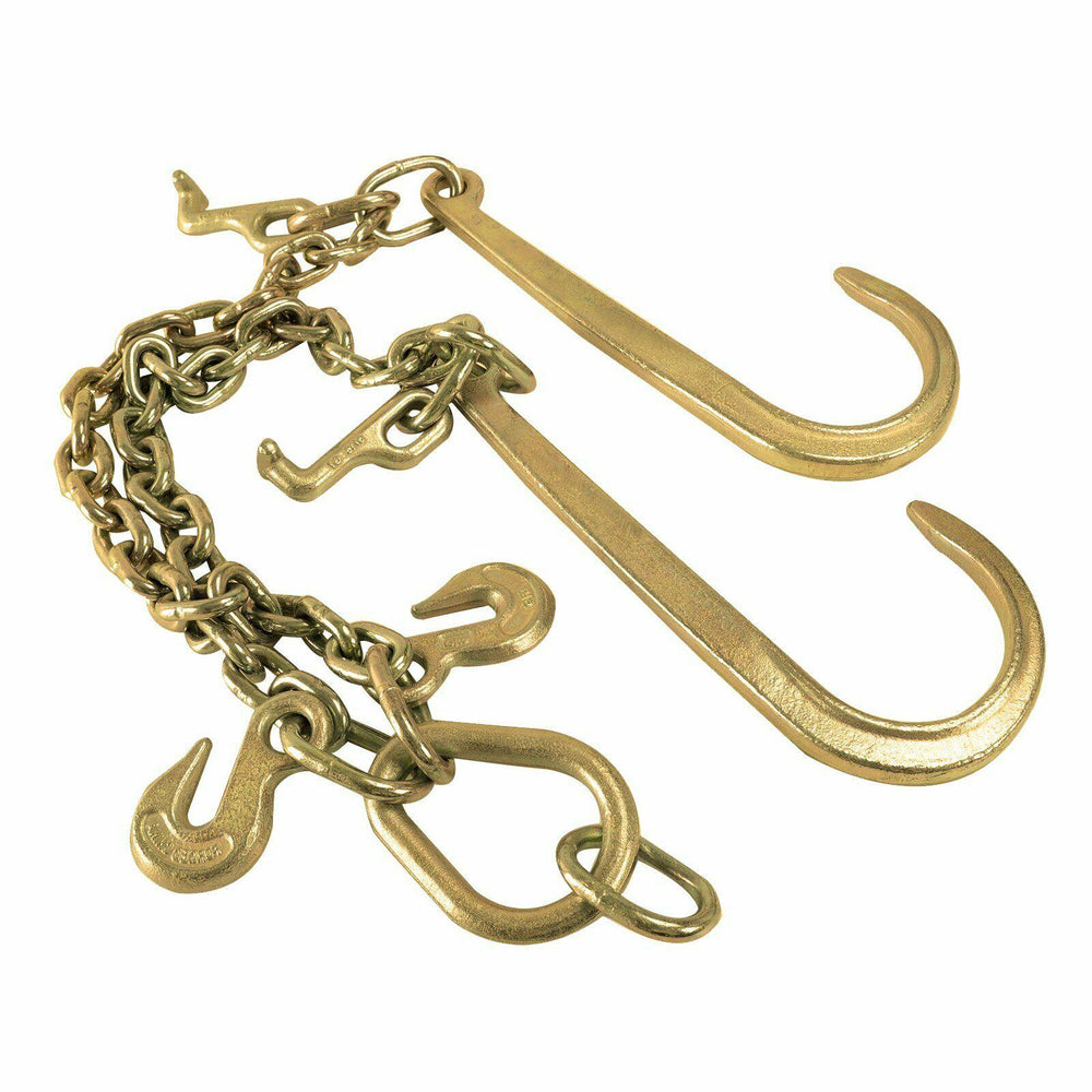 2' ft G70 Tow Chain J-Hook 3/8