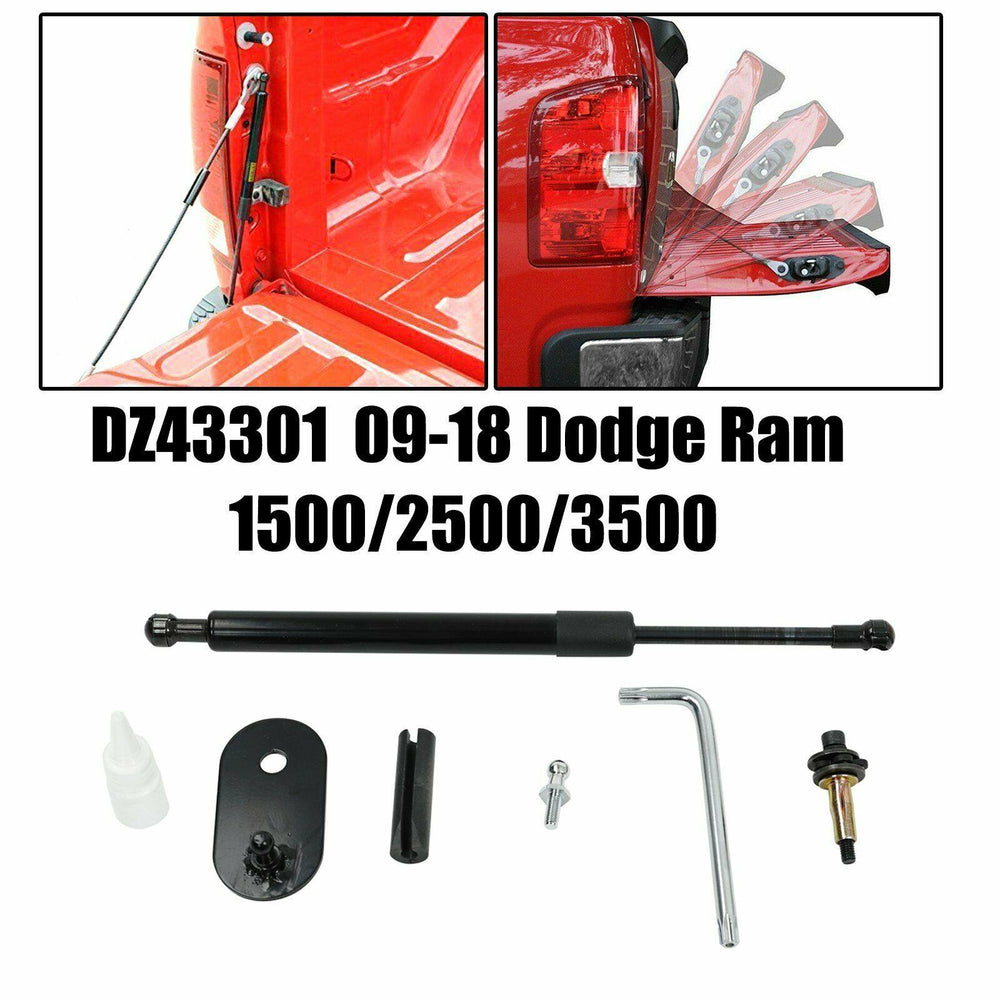 Fits Ram 1500 2500 3500 Tailgate Assist Shock Struts Lift Support 2009-2017 2018 - www.blackhorse-racing.com