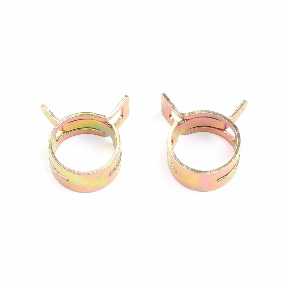 10pcs 9mm 0.35" ID Spring Band Clip Action Silicone Vacuum Hose Clamp - www.blackhorse-racing.com