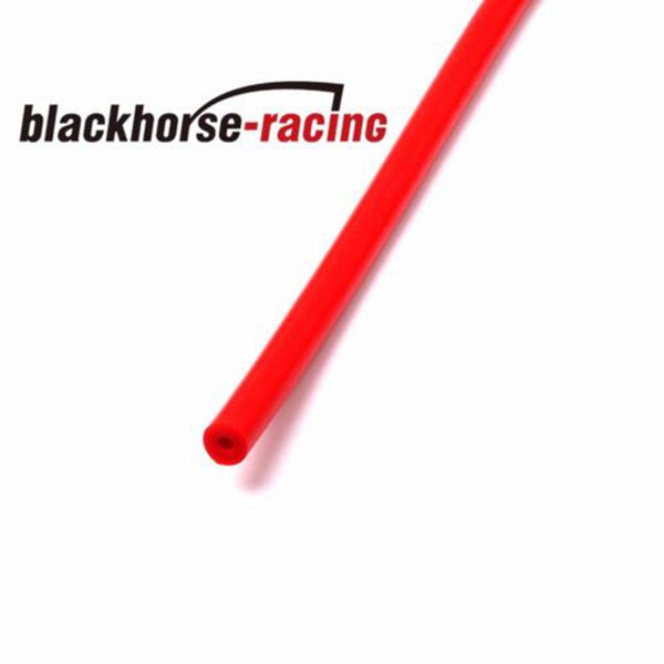 10 Feet ID: 1/8'' / 3mm Silicone Vacuum Hose Tube High Performance Red - www.blackhorse-racing.com
