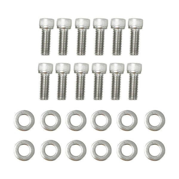 FOR SBC CHEVY ENGINE BOLTS KIT STAINLESS SMALL BLOCK 265 283 305 327 350 400 HEX - www.blackhorse-racing.com