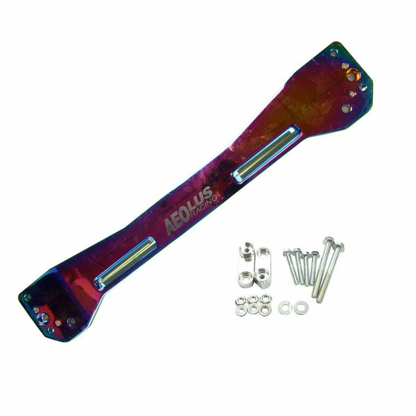 For 1996-2000 Honda Civic Rear Subframe Tie Brace Bar Suspension Handling DX Neo - www.blackhorse-racing.com