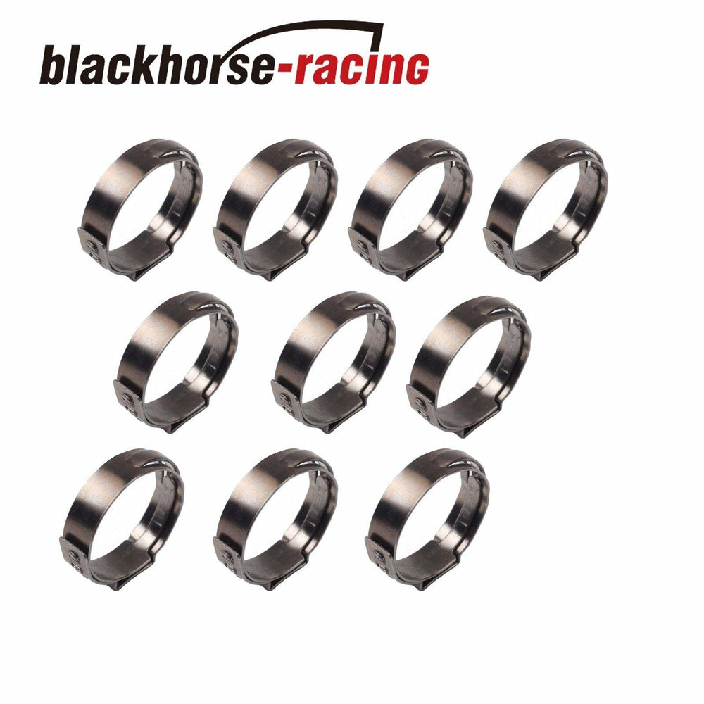 100X 3/4‘’ PEX Clamp Cinch Rings Crimp Pinch Fittings 304 Stainless Steel - www.blackhorse-racing.com
