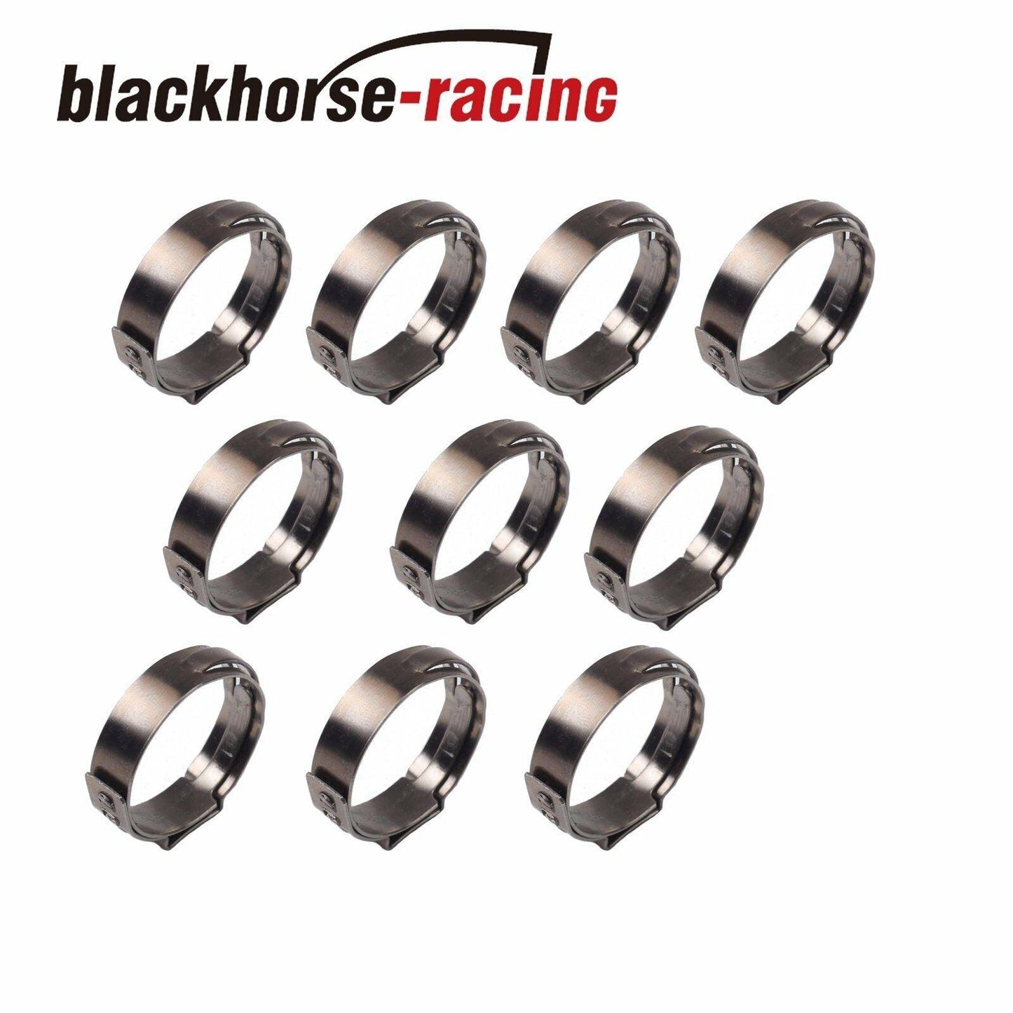 100X 3/4‘’ PEX Clamp Cinch Rings Crimp Pinch Fittings 304 Stainless Steel - www.blackhorse-racing.com