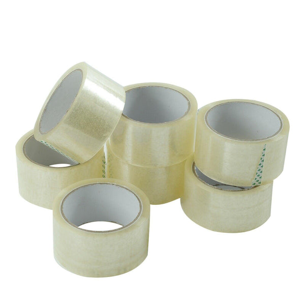 36 Rolls Carton Sealing Clear Packing Tape Box Shipping - 2 mil 2" x 55 Yards - www.blackhorse-racing.com