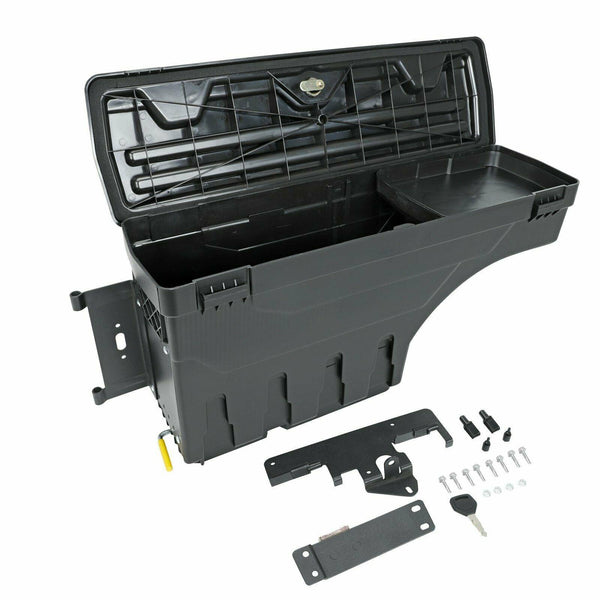 Truck Bed Storage Box Toolbox for Toyota Tacoma 2005-2020 Rear Driver Left Side - www.blackhorse-racing.com