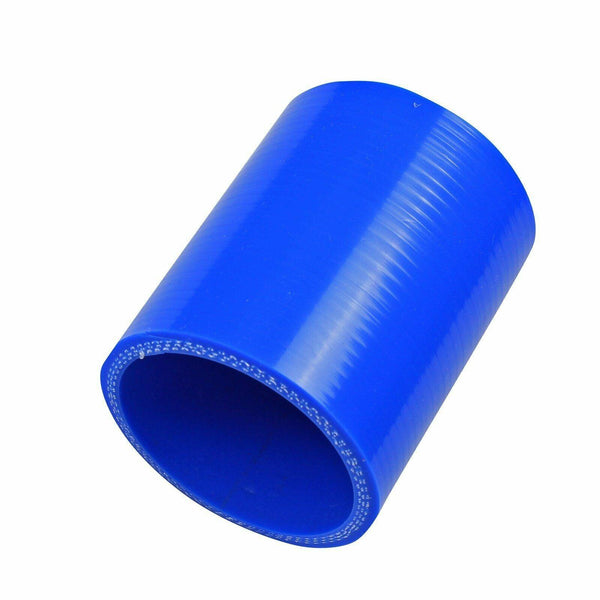 2.25" to 2.25" Straight Silicone Hose 57mm Intercooler Coupler Tube Pipe Blue - www.blackhorse-racing.com
