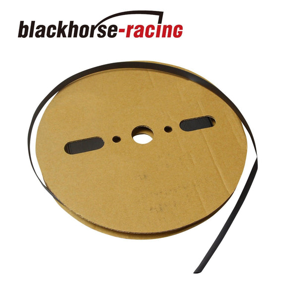 100 FT/100' Feet 3/8'' 9mm Polyolefin 2:1 Heat Shrink Tubing Tube Cable UL Black - www.blackhorse-racing.com