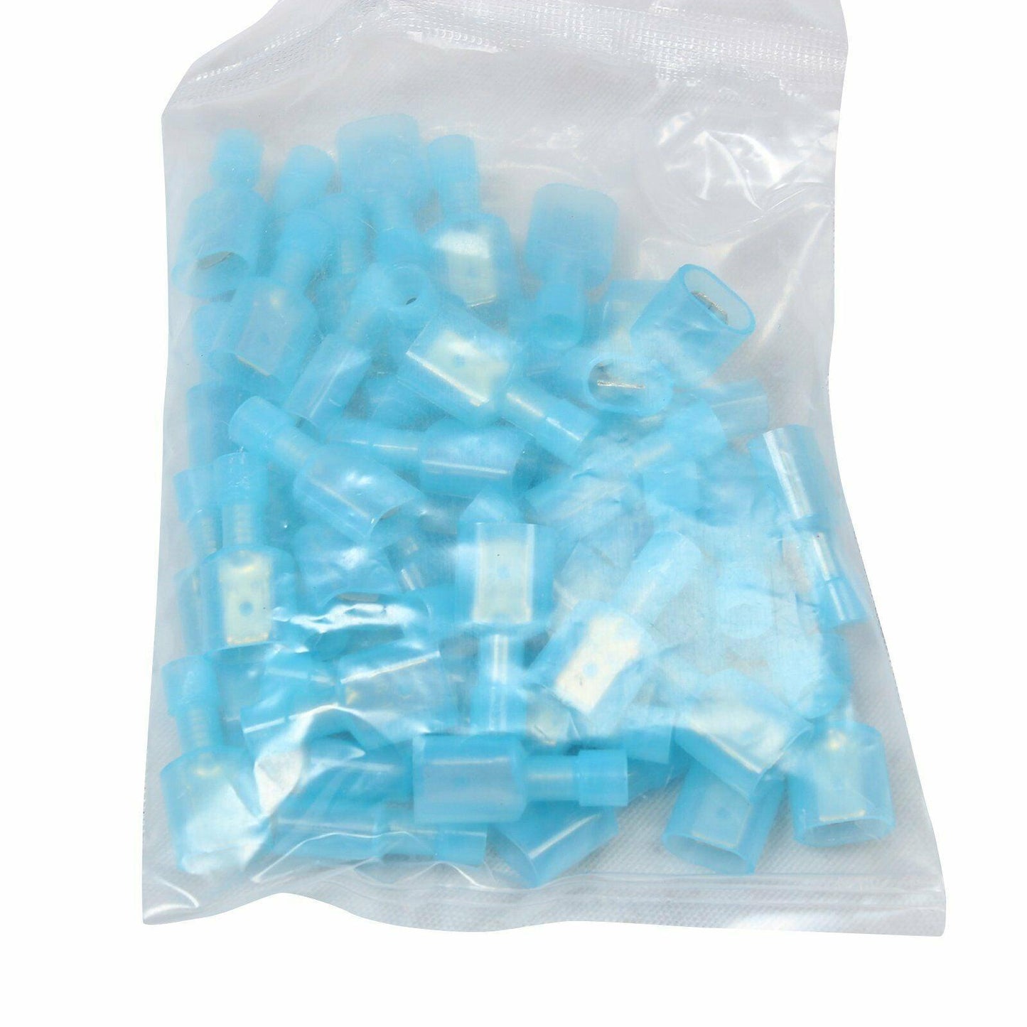 50Pcs Blue Male T-Tap Wire Connectors Quick 16-14 Gauge Uneiversal Solid Set - www.blackhorse-racing.com