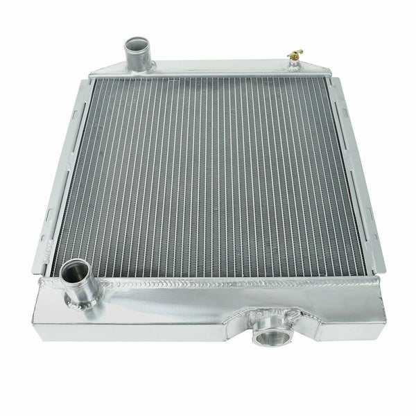 3 Row Aluminum Cooling Radiator Fit 1960-1966 Ford Mustang Falcon Comet V8 MT - www.blackhorse-racing.com