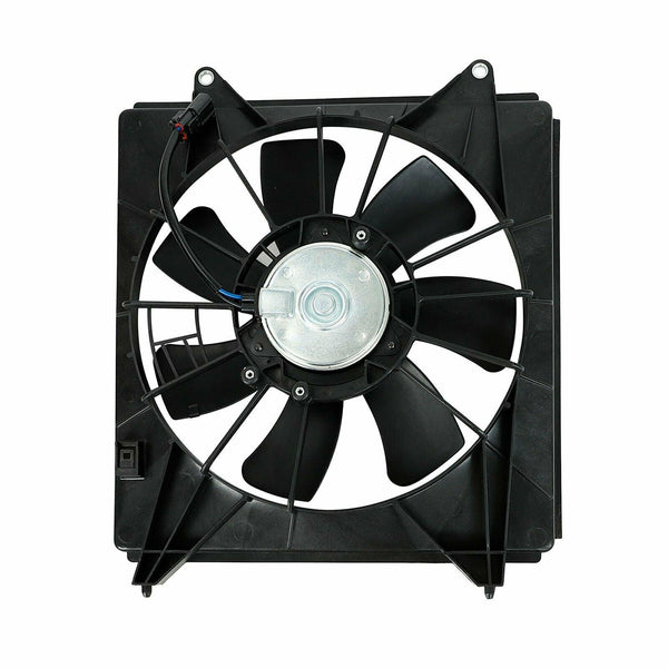 (2) Radiator Cooling Fan For 13-17 Honda Accord w/ Blade Motor &Shroud HO3113134 - www.blackhorse-racing.com